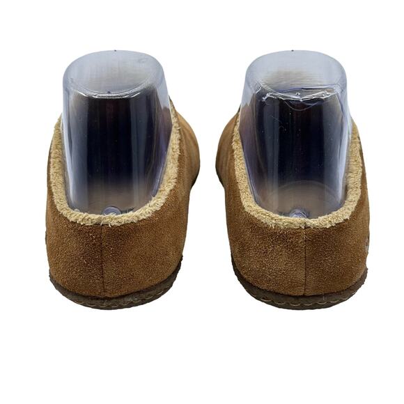 Sorel Lanner Ridge II Slippers Slip On Suede Mules Brown Kids/Youth Size US3 UK2 - Picture 6 of 8